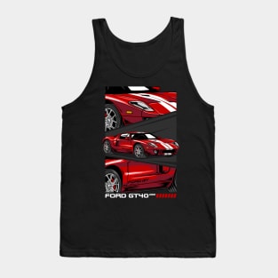 American GT40 Car Tank Top